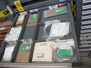 STANLEY VIDMAR HEAVY DUTY 12-DRAWER PARTS CABINET W/ CONTENTS (W-50) LOADING & HANDLING FEE $25-